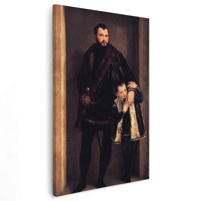 Iseppo and Adriano da Porto (1552) by Paolo Veronese