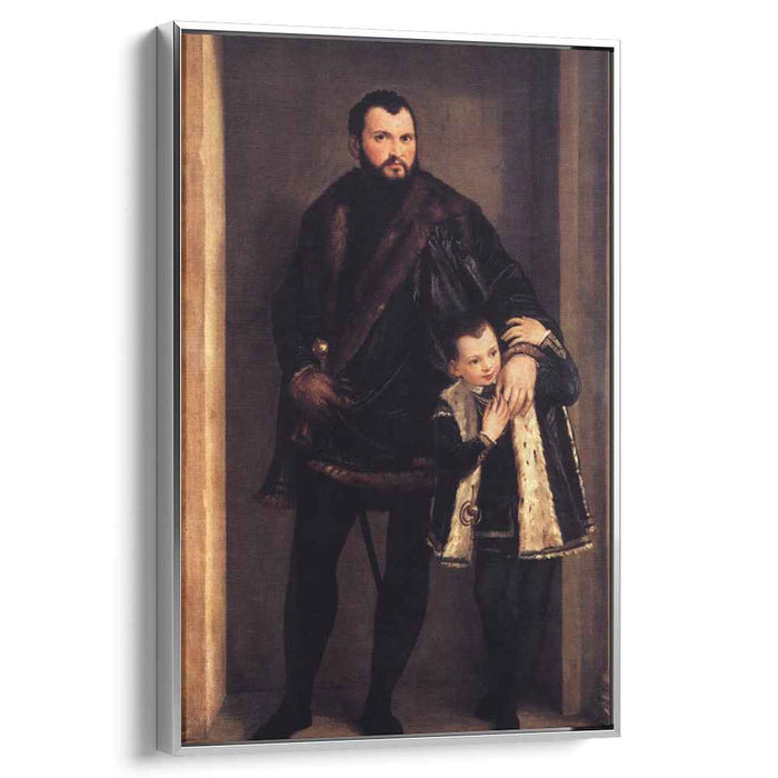 Iseppo and Adriano da Porto (1552) by Paolo Veronese