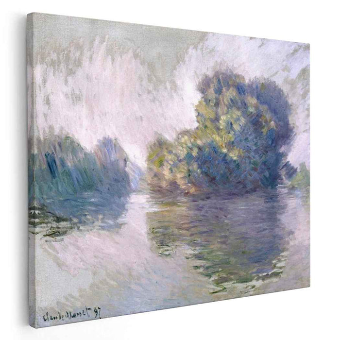 Islands at Port-Villez (1897) by Claude Monet