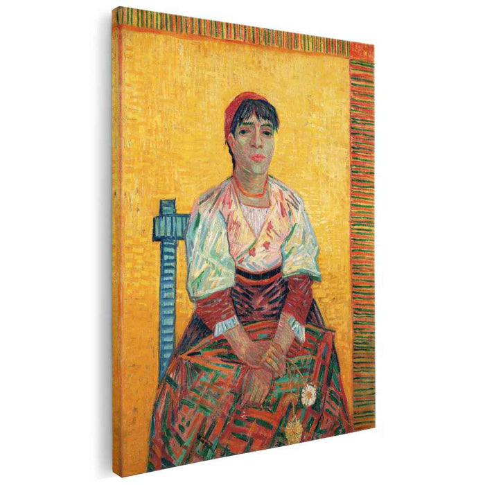 Italian Woman (Agostina Segatori) (1887) by Vincent van Gogh