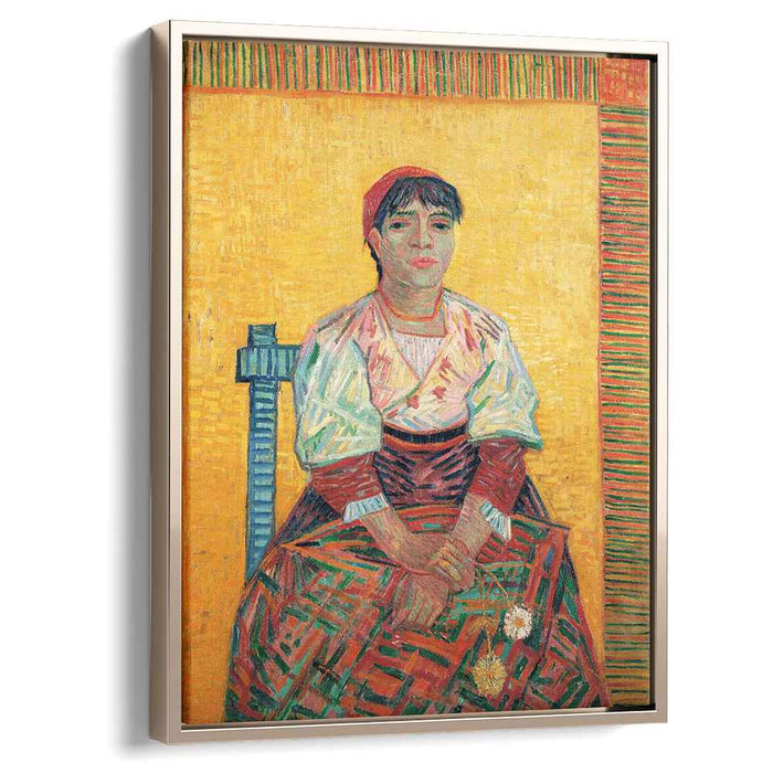 Italian Woman (Agostina Segatori) (1887) by Vincent van Gogh