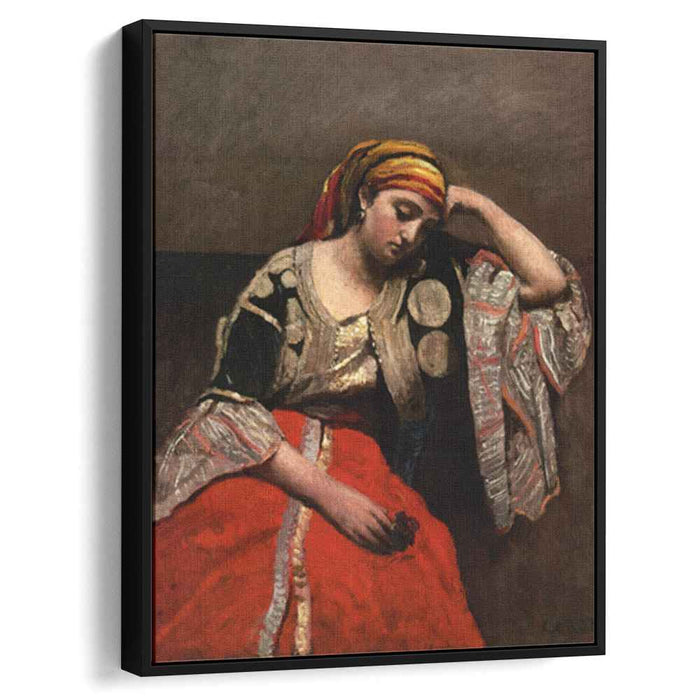 Italian Woman (Jewish Algerian Woman) (1870) by Camille Corot