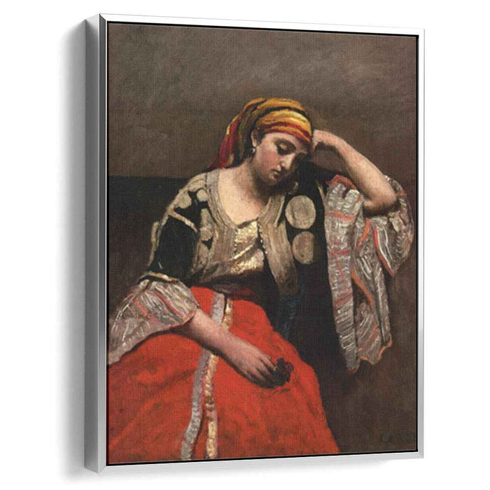 Italian Woman (Jewish Algerian Woman) (1870) by Camille Corot