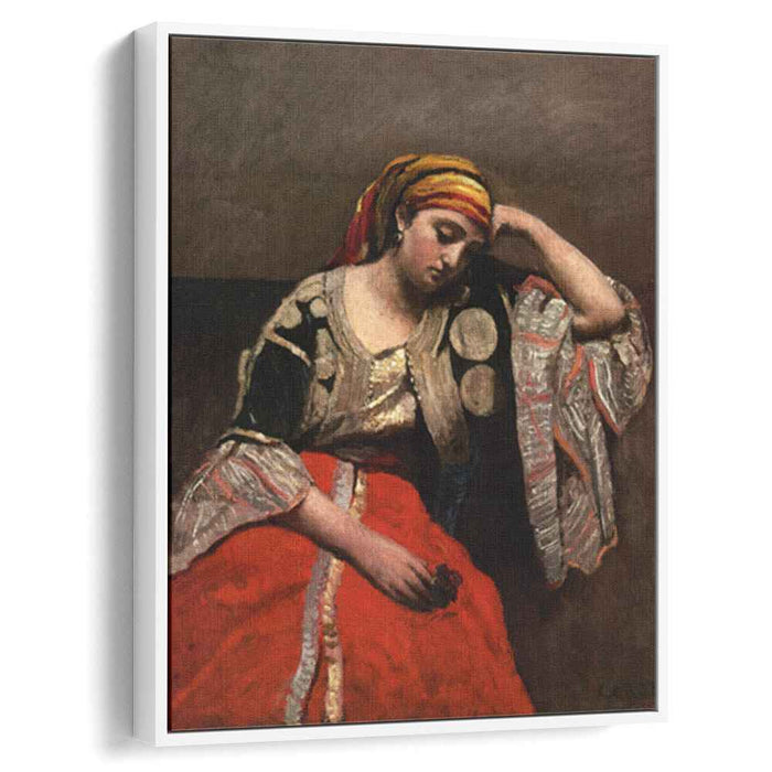 Italian Woman (Jewish Algerian Woman) (1870) by Camille Corot