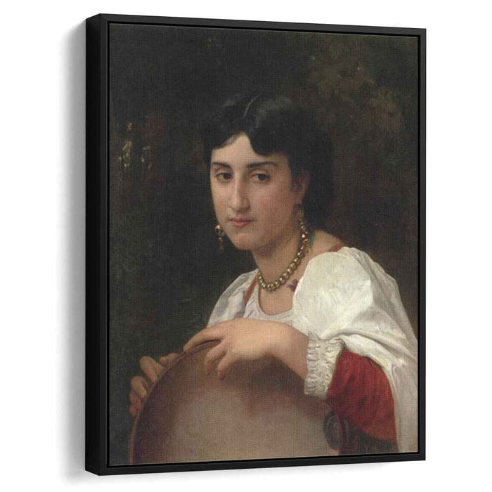 Italian Woman with Tambourine (1869) by William-Adolphe Bouguereau