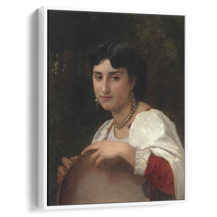 Italian Woman with Tambourine (1869) by William-Adolphe Bouguereau