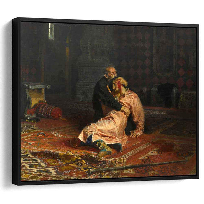 Ivan the Terrible and His Son Ivan on November 16, 1581 by Ilya Repin
