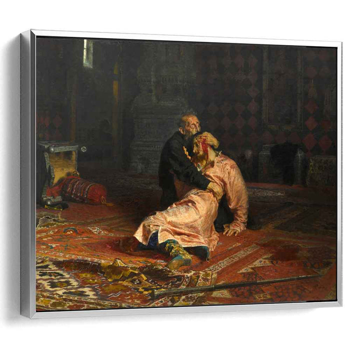 Ivan the Terrible and His Son Ivan on November 16, 1581 by Ilya Repin