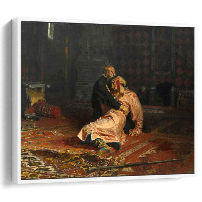 Ivan the Terrible and His Son Ivan on November 16, 1581 by Ilya Repin