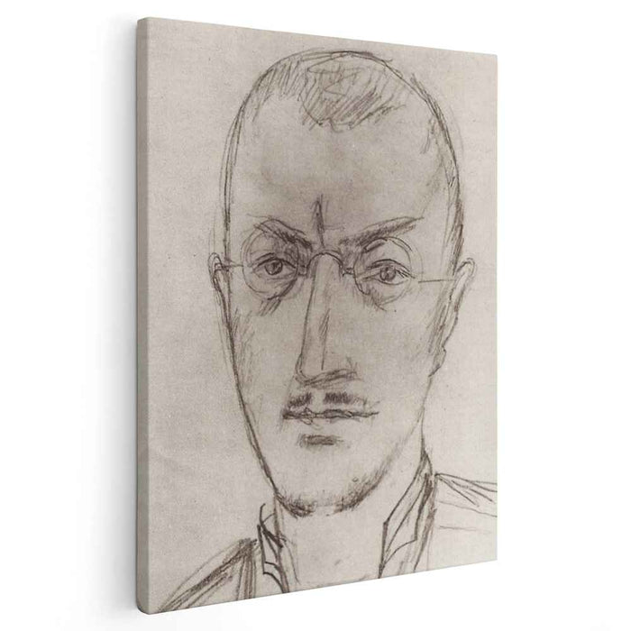 Ivan Karamazov (1927) by Kuzma Petrov-Vodkin