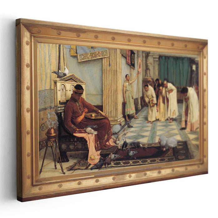 The favourites of Emperor Honorius (1883) by John William Waterhouse