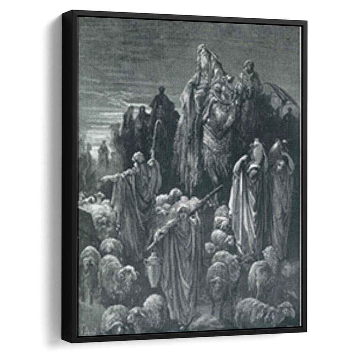 Jacob Goeth Into Egypt (1866) by Gustave Dore