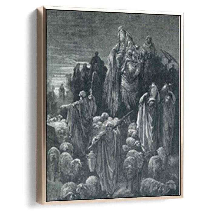 Jacob Goeth Into Egypt (1866) by Gustave Dore