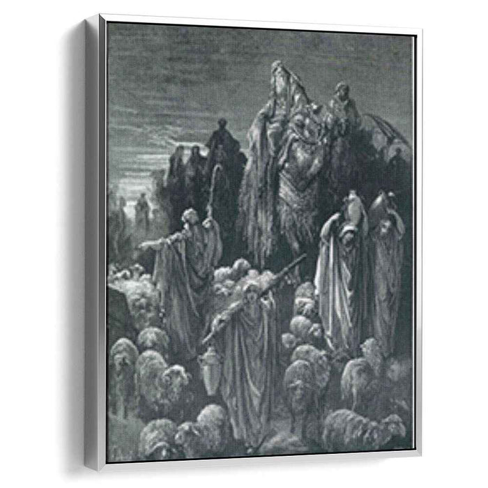 Jacob Goeth Into Egypt (1866) by Gustave Dore