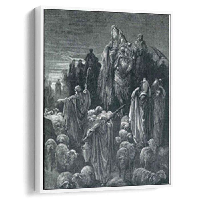 Jacob Goeth Into Egypt (1866) by Gustave Dore