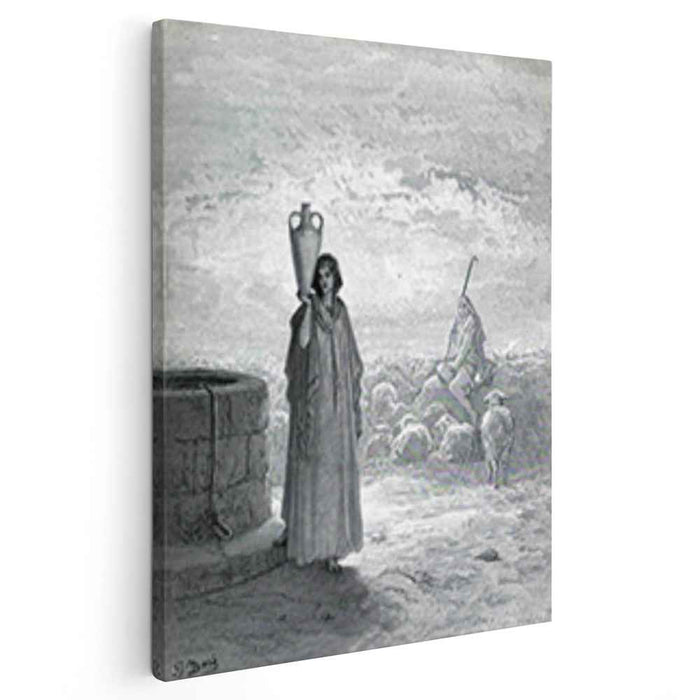 Jacob Keeping Laban's Flock (1866) by Gustave Dore