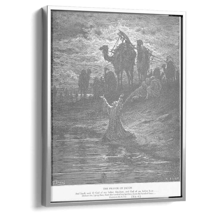 Jacob Prays for Protection by Gustave Dore