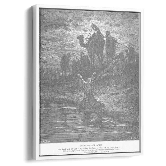 Jacob Prays for Protection by Gustave Dore