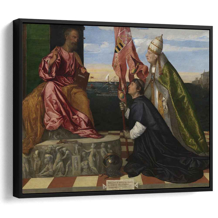 Pope Alexander IV Presenting Jacopo Pesaro to St Peter (1503) by Titian