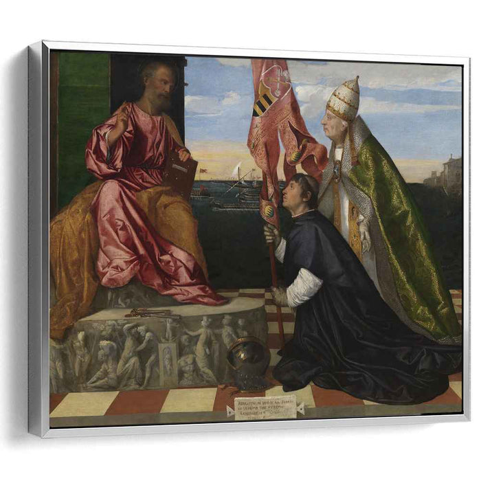 Pope Alexander IV Presenting Jacopo Pesaro to St Peter (1503) by Titian