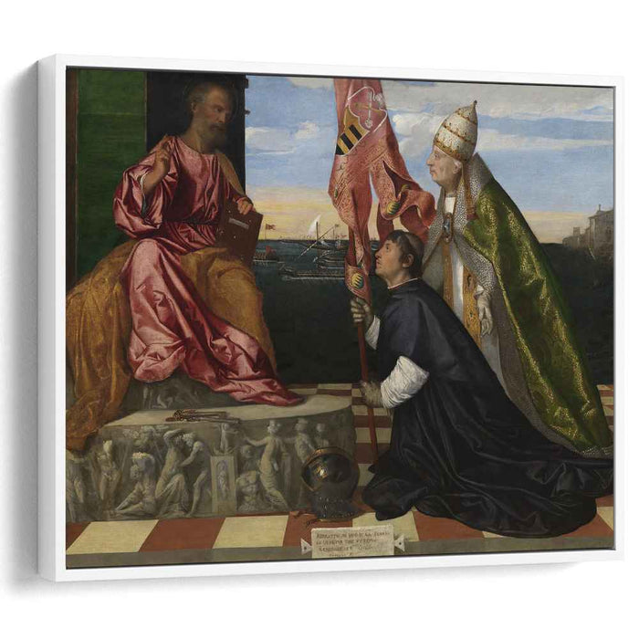 Pope Alexander IV Presenting Jacopo Pesaro to St Peter (1503) by Titian