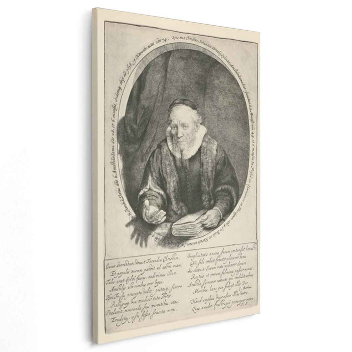 Jan Cornelis Sylvius (1646) by Rembrandt