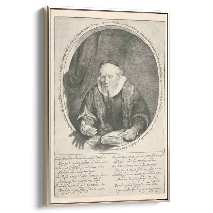 Jan Cornelis Sylvius (1646) by Rembrandt