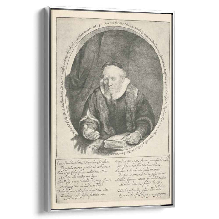 Jan Cornelis Sylvius (1646) by Rembrandt