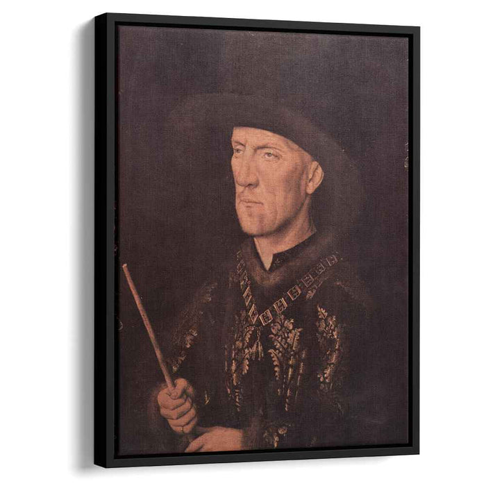 Portrait of Baudouin de Lannoy (1435) by Jan van Eyck