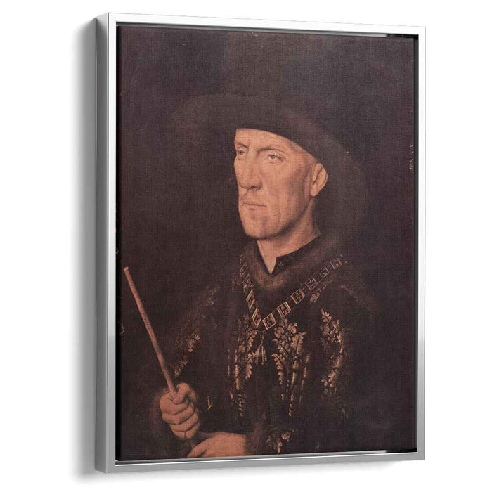 Portrait of Baudouin de Lannoy (1435) by Jan van Eyck