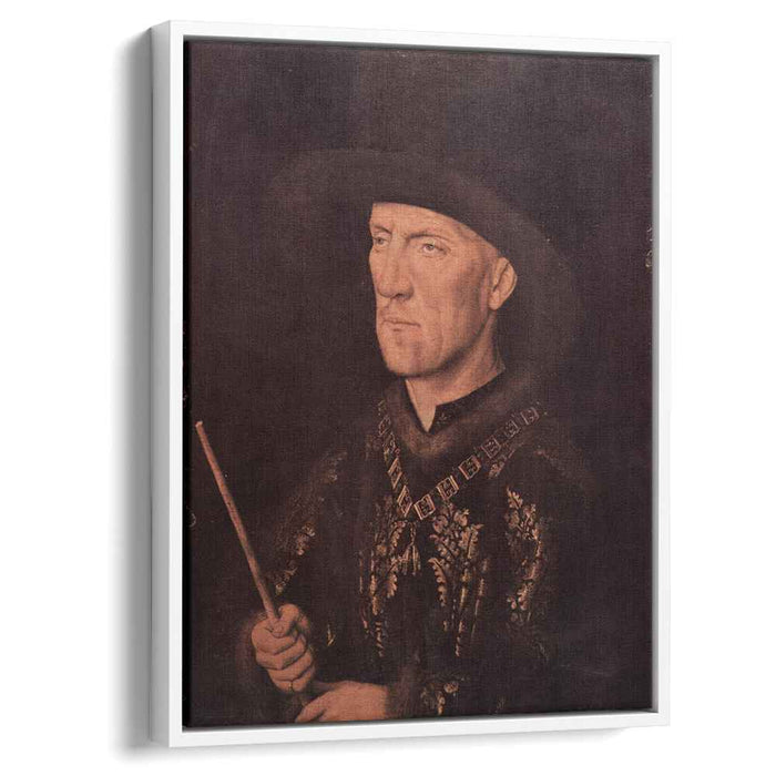 Portrait of Baudouin de Lannoy (1435) by Jan van Eyck