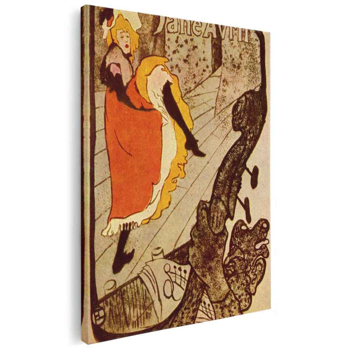 Jane Avril (1893) by Henri de Toulouse-Lautrec