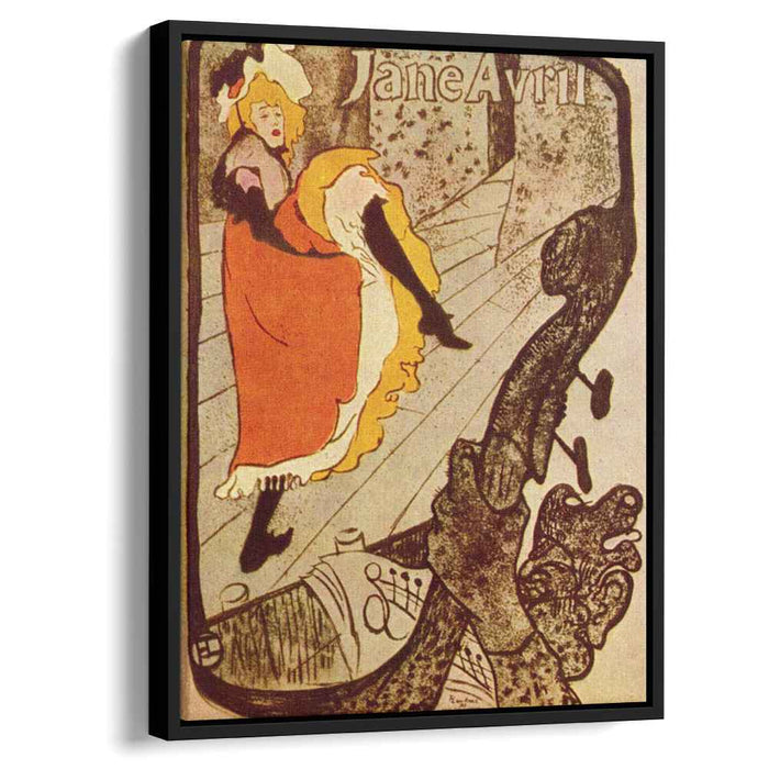 Jane Avril (1893) by Henri de Toulouse-Lautrec