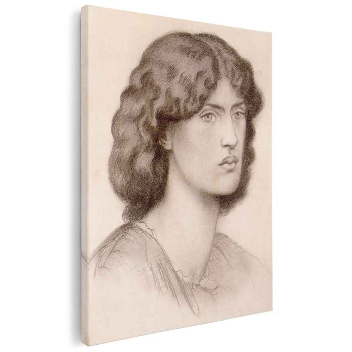 Jane Morris (1870) by Dante Gabriel Rossetti