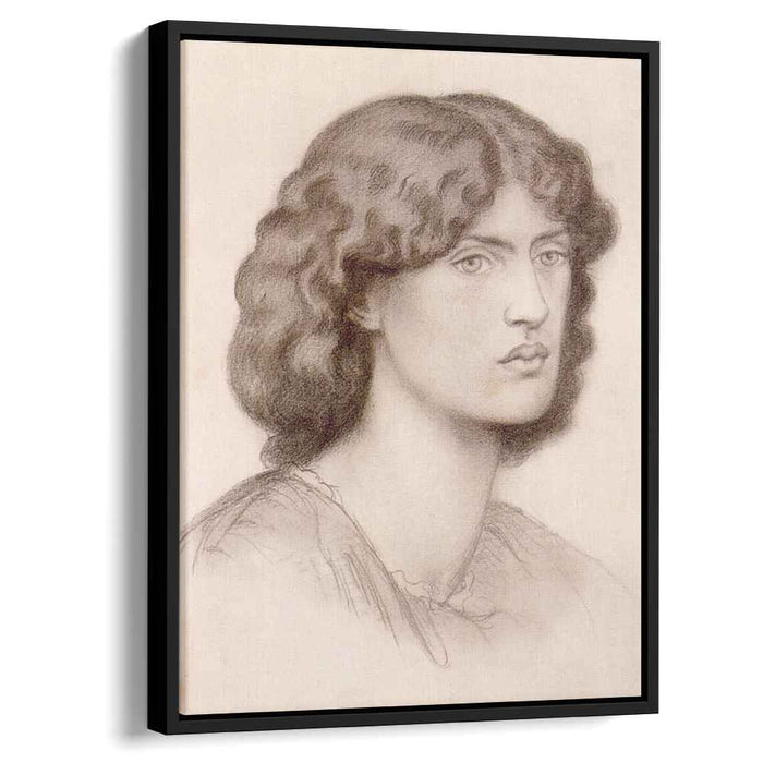 Jane Morris (1870) by Dante Gabriel Rossetti