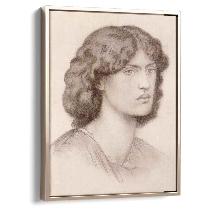 Jane Morris (1870) by Dante Gabriel Rossetti