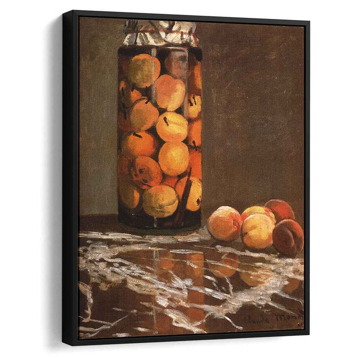 Jar Of Peaches (1866) by Claude Monet