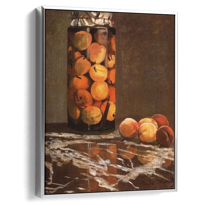 Jar Of Peaches (1866) by Claude Monet