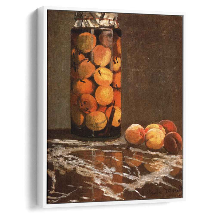 Jar Of Peaches (1866) by Claude Monet
