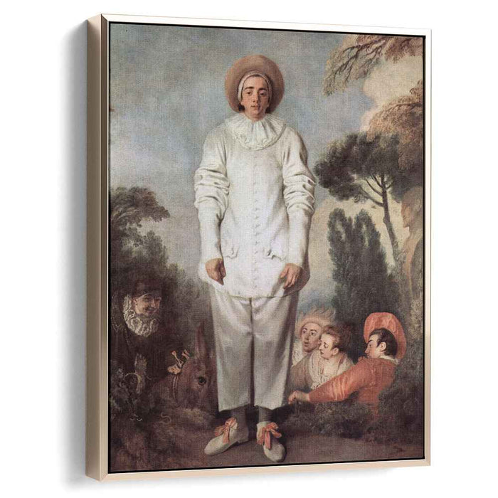 Gilles (1719) by Antoine Watteau