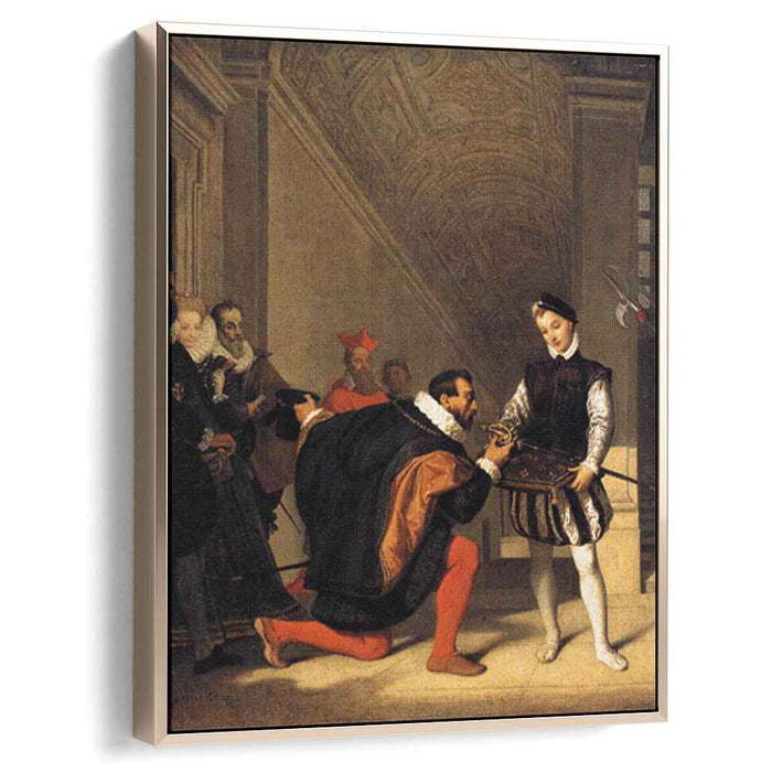 Don Pedro of Toledo Kissing the Sword of Henri IV (1831) by Jean Auguste Dominique Ingres