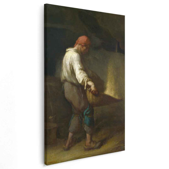 The Winnower (1848) by Jean-Francois Millet