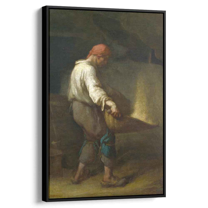 The Winnower (1848) by Jean-Francois Millet
