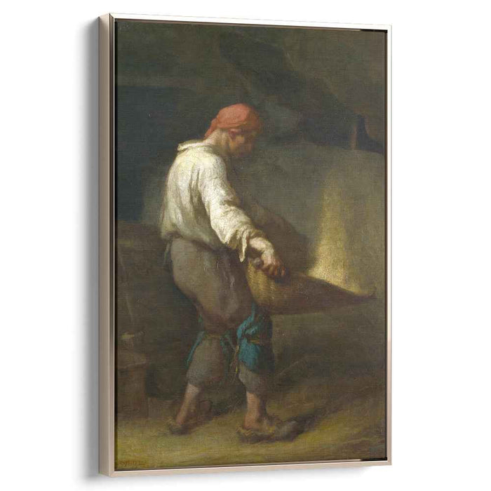 The Winnower (1848) by Jean-Francois Millet