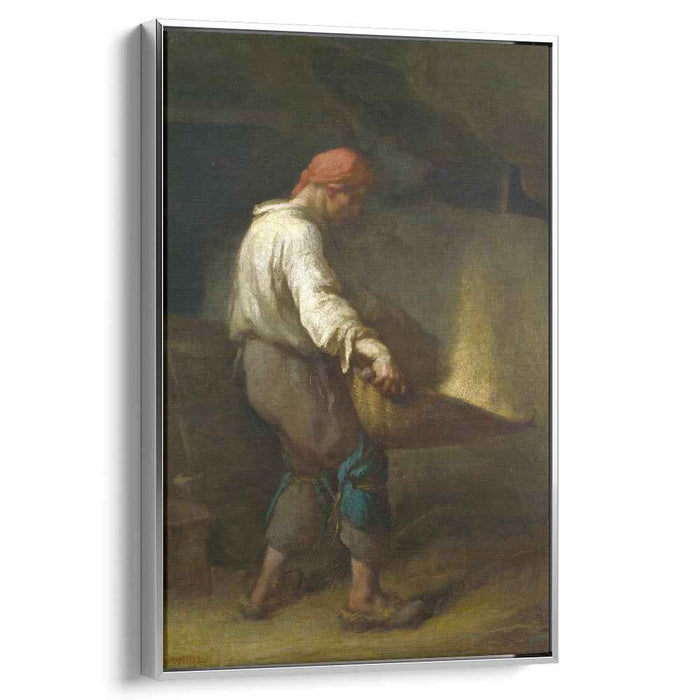 The Winnower (1848) by Jean-Francois Millet