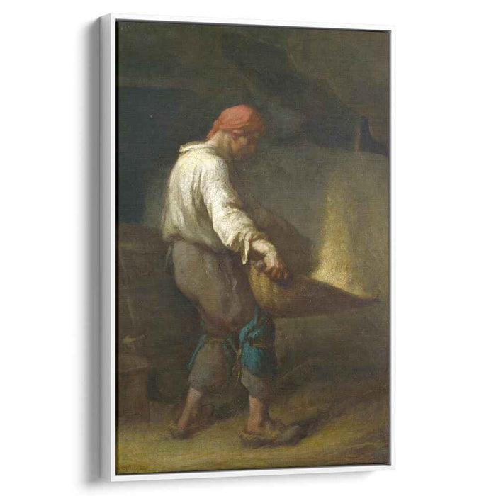 The Winnower (1848) by Jean-Francois Millet