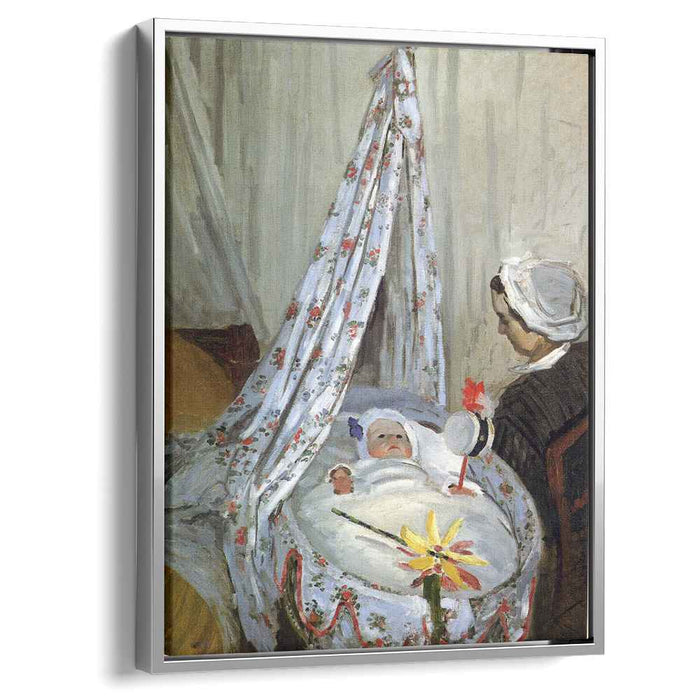 Jean Monet in the Craddle (1867) by Claude Monet