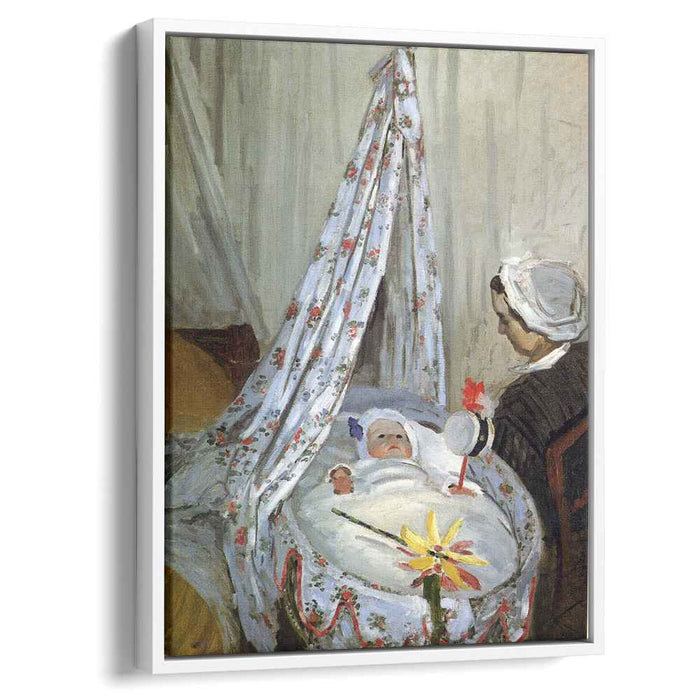 Jean Monet in the Craddle (1867) by Claude Monet