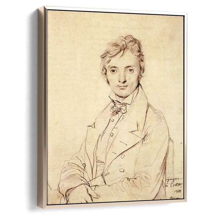 Jean Pierre Cortot by Jean Auguste Dominique Ingres