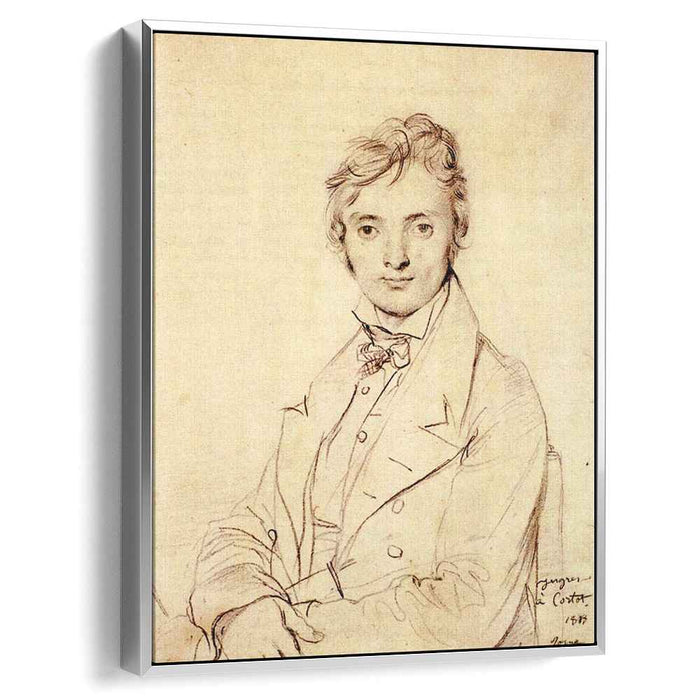 Jean Pierre Cortot by Jean Auguste Dominique Ingres